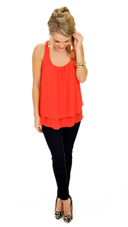 Princess Tank Red