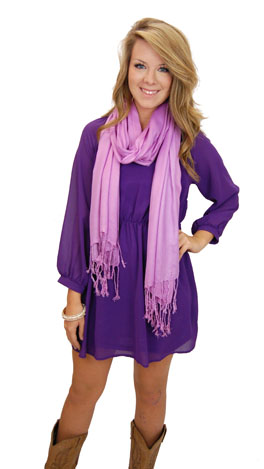 Melrose Dress, Purple