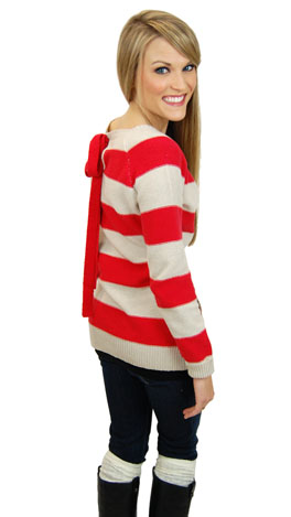 Tae a Bow Sweater