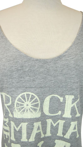 Judith March Wagon Wheel Tee, Gray