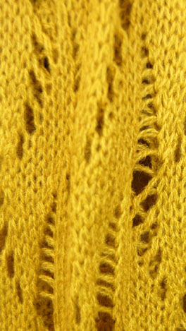 NY Sweater Scarf, Mustard