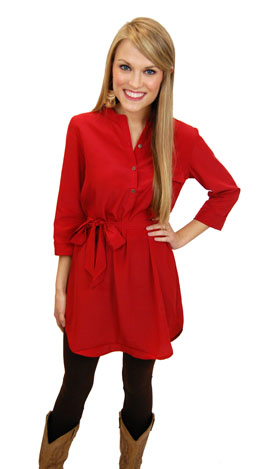 Best Bet Frock, Red