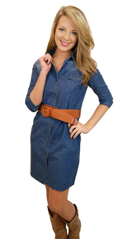 Blue Jean Baby Dress