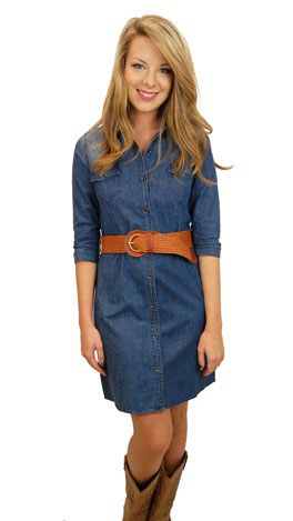 Blue Jean Baby Dress