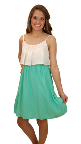 Golden Egg Dress, Mint