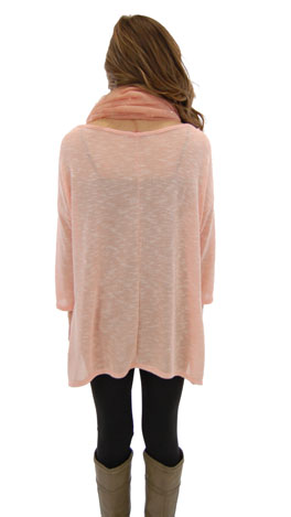 Lazy Days Sweater, Peach