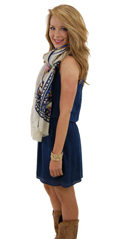 Get the Scoop Dress, Navy