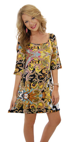 Golden Eye Dress