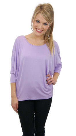 Simply Perfect Tee, Violet