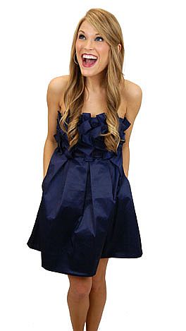 Bow Bust Party Dress