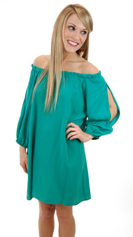 Shanda Dress, Green