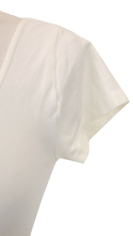 Famous Cap Sleeve Top, Ivory