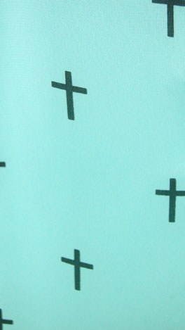Mint Crosses Dress