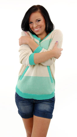 Spearmint Sweater
