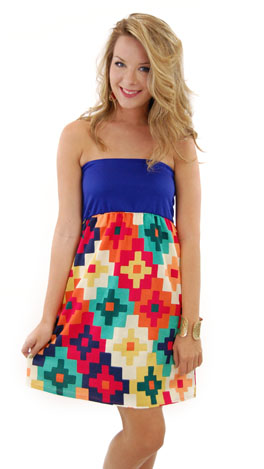 Judith March Pieces of Me Tube Dress
