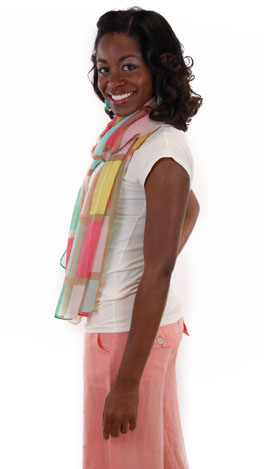 Double Layer Tee, Ivory