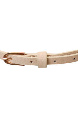 Big Bow Belt, Cream