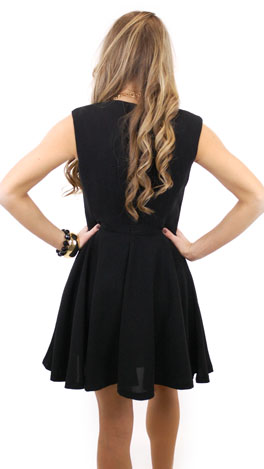 Right On Target Dress, Black