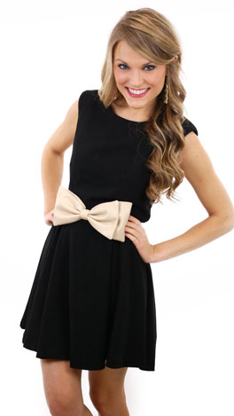 Right On Target Dress, Black