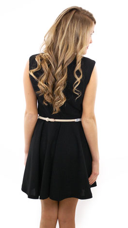 Right On Target Dress, Black