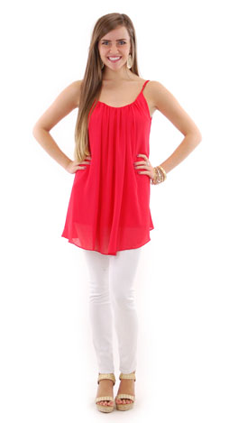 Lots to Love Cami, Red