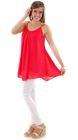 Lots to Love Cami, Red