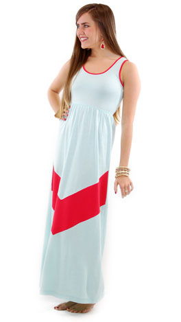 French Terry Maxi, Red