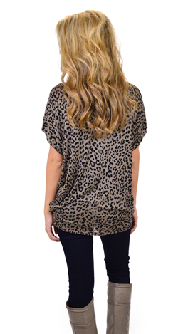 Lucy Leopard Top