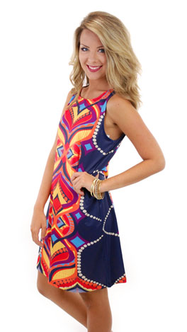 Liquid Heaven, Bright Geo, Navy