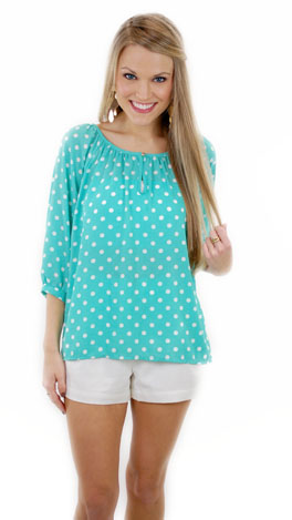 Spot on Blouse