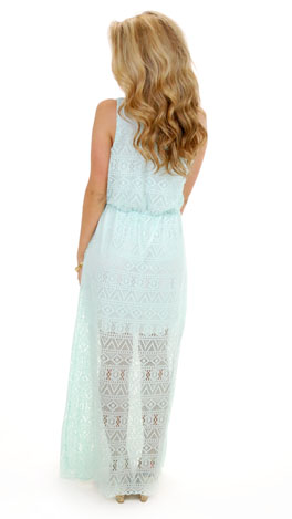 Jeannie Maxi, Mint Lace