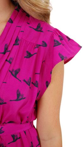 Swan Dive Dress, Pink