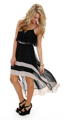 Ticket to Paradise Dress, Black