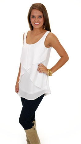 Happy Hour Top, white