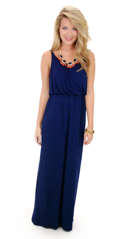 Twist & Shout Maxi, Navy