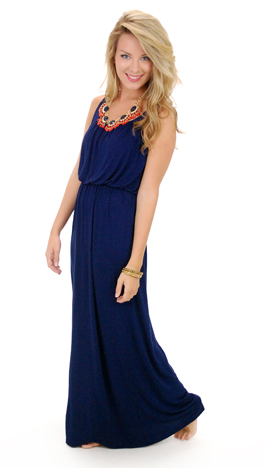 Twist & Shout Maxi, Navy