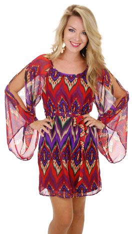 Fashionista in Chief Frock, Red