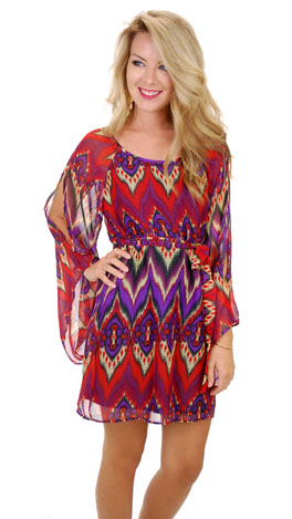 Fashionista in Chief Frock, Red