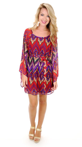 Fashionista in Chief Frock, Red