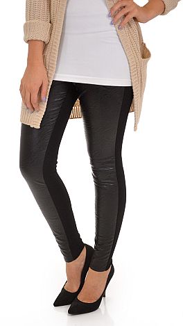 Faux Leather Legging