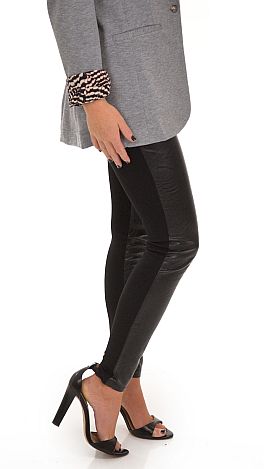 Faux Leather Legging