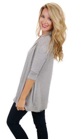 Must Have Cardi, Gray