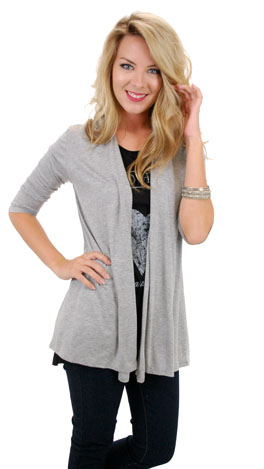Must Have Cardi, Gray