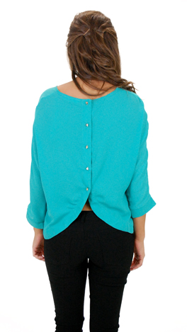 Back in Style Top, Jade