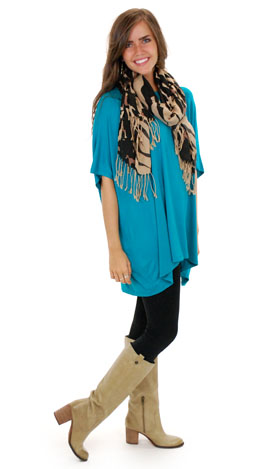 Slouchy Caftan, Jade