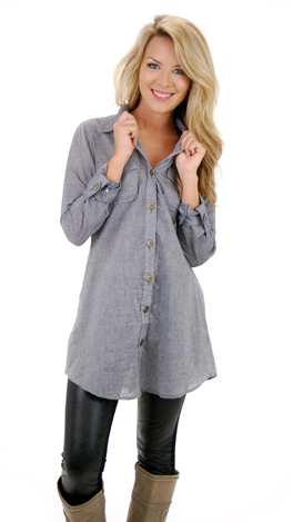 Perfect Chambray Tunic