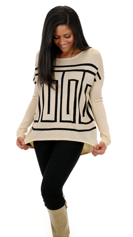 Lost in the Maze Sweater