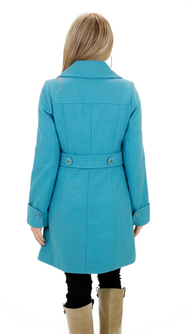 Dusty Turq Classic Coat