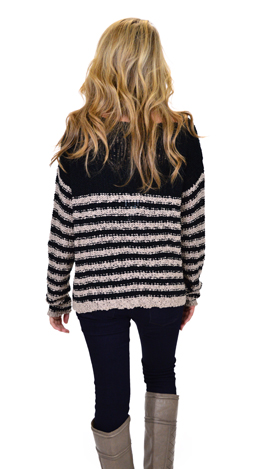 Go The Extra Mile Sweater, Blk