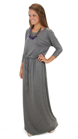 Women's Intuition Maxi, Gray